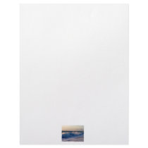 Feisty breaking waves on a florida beach customized letterhead