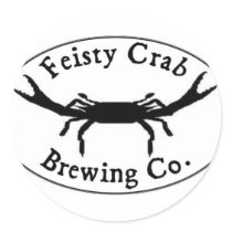 Feisty Crab Sticker by schonewm Feisty Crab Sticker