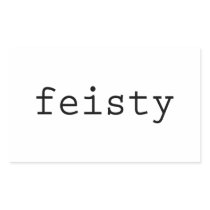 Feisty stickers