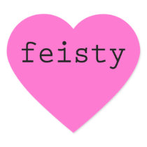 Feisty stickers