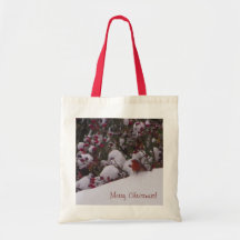 ¡Felices Navidad del petirrojo! Bolsa