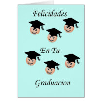 Felicidades en tu graduacion cards