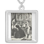 Felicien Rops - The examination Personalized Necklace