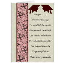 Felicitacion de Graduacion Card