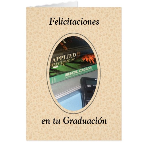 Felicitaciones en tu graduacion cards | Zazzle