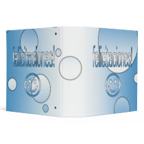 Felicitaciones! Guatemala Flag Colors Pop Art Vinyl Binders