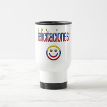 Felicitaciones! Venezuela Flag Colors Mugs