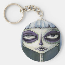 Felina de los muertos keychain