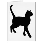 Feline elegance card