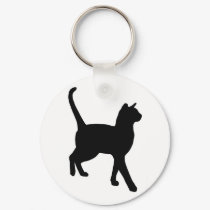 Feline elegance keychains by fhooper Feline elegance keychains