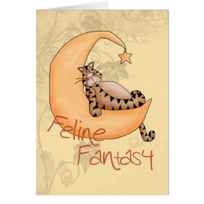 Feline Fantasy Cards by catanddog