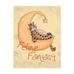 Feline Fantasy Post Card