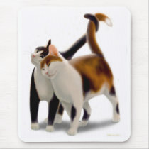 Feline Friends Mousepad