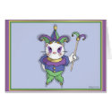 Feline Jester Card