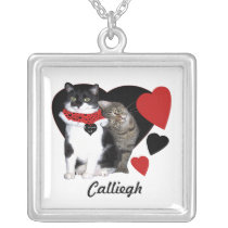 Feline Love You Necklace