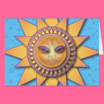 Feline Sunshine cards