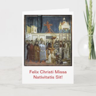 Felix Christi Missa Nativitatis Sit! Scida