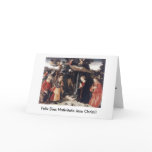 Felix Dies Nativitatis Jesu Christi Christmas Card