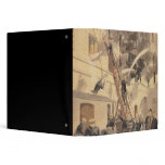 Felix Faure  with the firemen binders