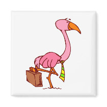 Felix Flamingo magnets
