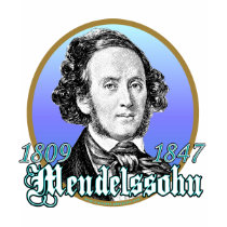 Felix Mendelssohn t-shirts