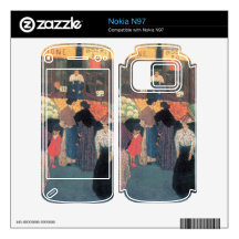 Felix Vallotton - At the market Skin For The Nokia N97