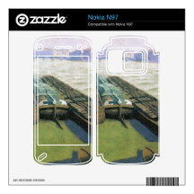 Felix Vallotton - Barges on the banks of the Seine Skins For The Nokia N97