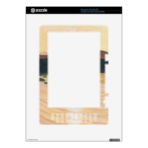 Felix Vallotton - Evening scene Skins For Kindle DX