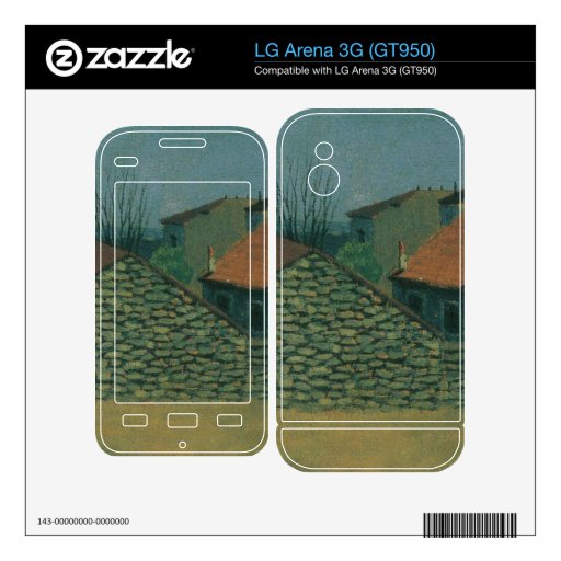 Felix Vallotton - Houses in Puteaux LG Arena 3G Decal