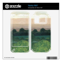 Felix Vallotton - Landscape in Romanel Decal For The Nokia N97