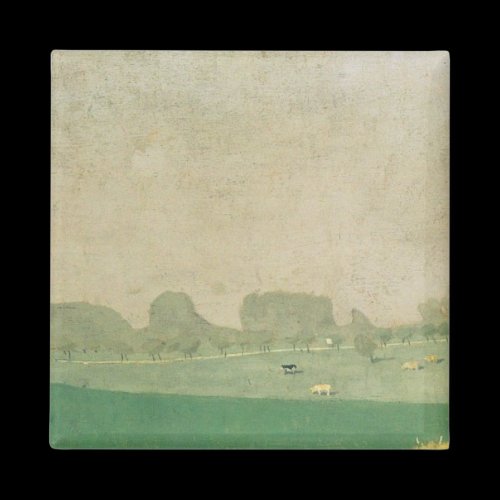 Felix Vallotton - Morning mist in Romanel Fridge Magnets