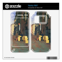 Felix Vallotton - Old street in Nice France Decals For The Nokia N97