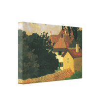 Felix Vallotton - Remembering Romanel Canvas Print