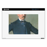 Felix Vallotton - Self-Portrait Large Netbook Decals Felix Vallotton - Self-Portrait Large Netbook Decals