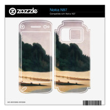 Felix Vallotton - Shore scene with tree silhouette Nokia N97 Skins