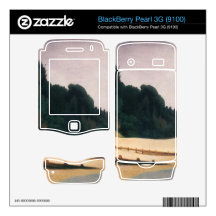 Felix Vallotton - Shore scene with tree silhouette BlackBerry Pearl Decals