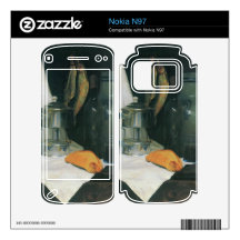 Felix Vallotton - Still Life with Herrings Nokia N97 Decal