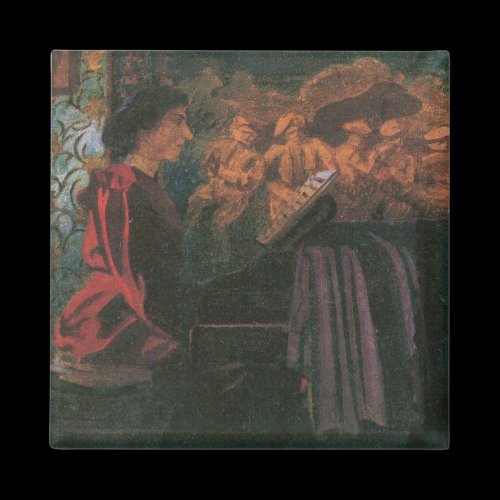 Felix Vallotton - The piano Refrigerator Magnets