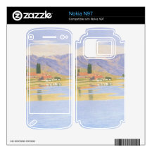 Felix Vallotton - The port of Pully Decal For Nokia N97