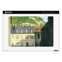 Felix Vallotton - Town square in Andlys Samsung Chromebook Decals