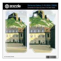 Felix Vallotton - Town square in Andlys Samsung Galaxy S 4G Decal
