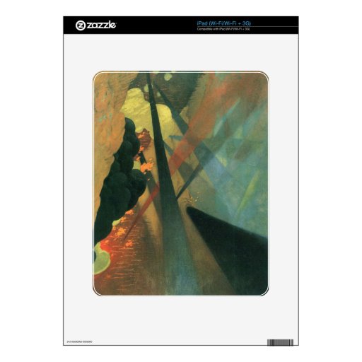 Felix Vallotton - verde iPad Skin
