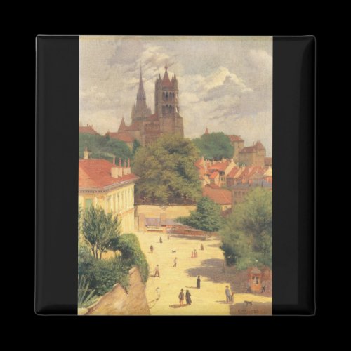 Felix Vallotton - View of Lausanne Refrigerator Magnets