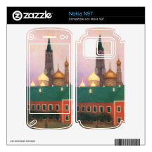 Felix Vallotton - View of the Kremlin in Moscow Nokia N97 Skin