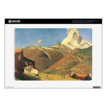 Felix Vallotton - View of Zermatt Samsung Chromebook Decal