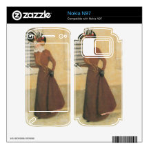 Felix Vallotton - Woman with hat Nokia N97 Decal