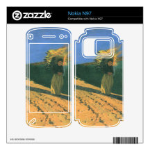 Felix Vallotton - Wood-bearing women Decals For Nokia N97