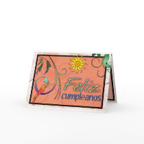 Feliz Cumpleanos Greeting Cards