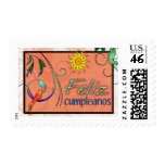 Feliz Cumpleanos Postage Stamp