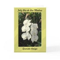 Feliz Dia de las madres querida amiga Greeting Card
